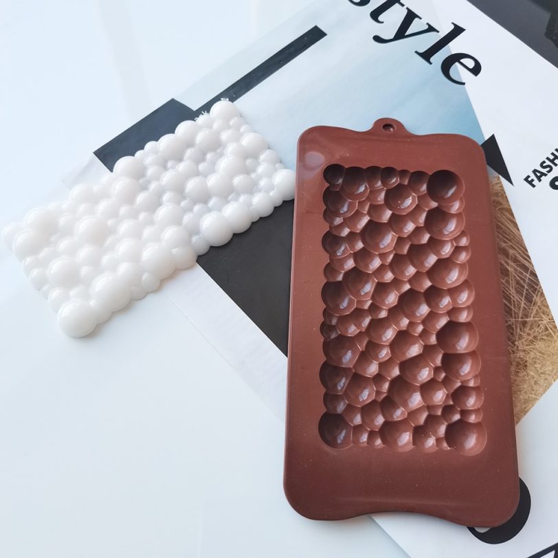 New Silicone Chocolate Mold Non-Stick Cake Mould Jelly Candy 3D DIY Molds Kitchen Accessories Reusable Baking Tools