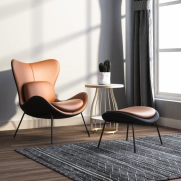 Nordic-Modern-Luxury-Designer-Fabric-Leather-Single-Leisure-Lounge-Lazy-Sofa-Chair