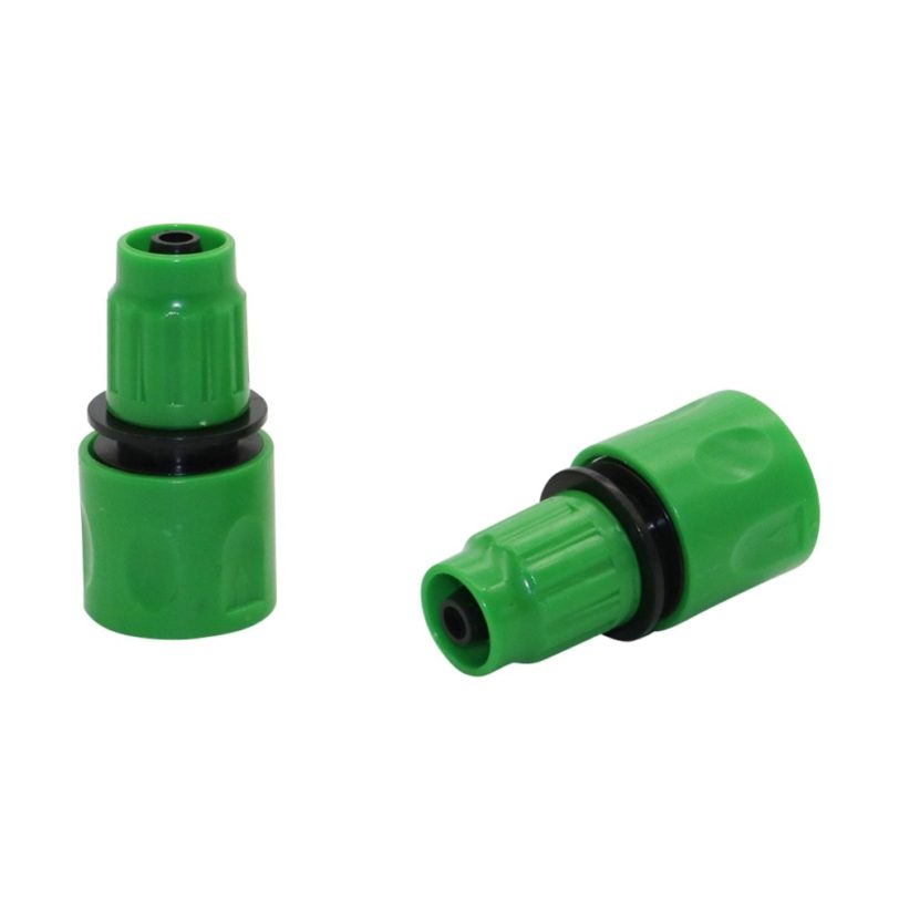 One-Way Quick Connector Agriculture 3/8" Straight connector Garden Watering Hose Connector Gardening Tools and Equipment 1 Pcs