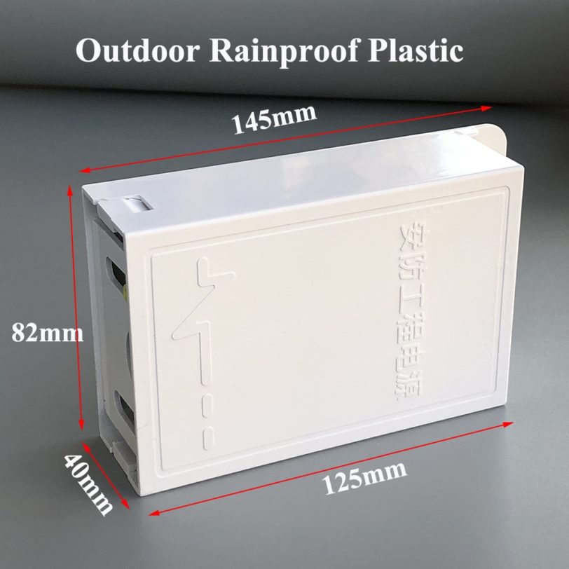 OwlCat CCTV White Electric Adapter AC 100-240V to DC 12V 2.5A Outdoor Waterproof Power Supply for Surveillance IP Cameras - Image 3