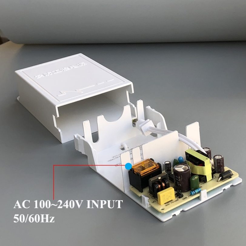 OwlCat CCTV White Electric Adapter AC 100-240V to DC 12V 2.5A Outdoor Waterproof Power Supply for Surveillance IP Cameras - Image 5