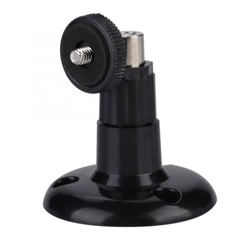 Portable Mini Surveillance CCTV Camera Stand Wall Mount Bracket 360 Degree Rotatable Camera Support Stand Cam - Image 4