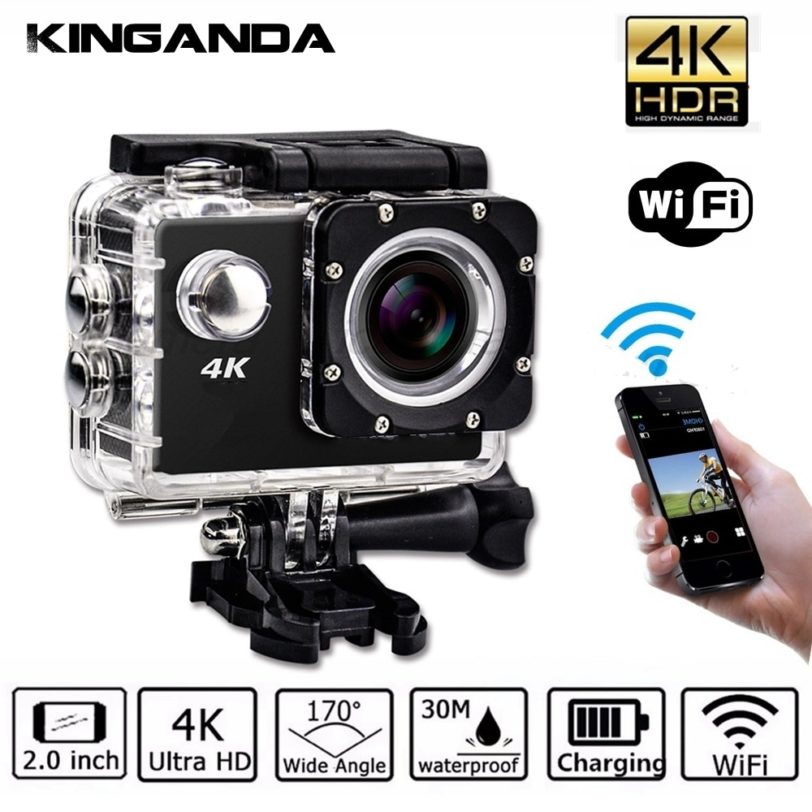 Professional Photo Vlog Camera For Video 4K UHD Action Sport Video Camera WiFi Camcorder FHD 1080P Videocamera Digital Cameras