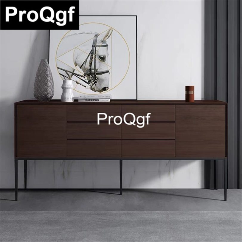 QGF 1Pcs A Set Prodgf Luxury Stable Simple Sideboard Kitchen Cabinet