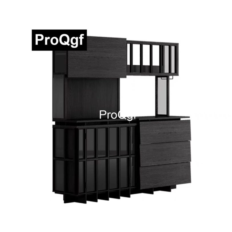 QGF 1Pcs A Set Prodgf ins Romantic Luxury Sideboard Kitchen Cabinet