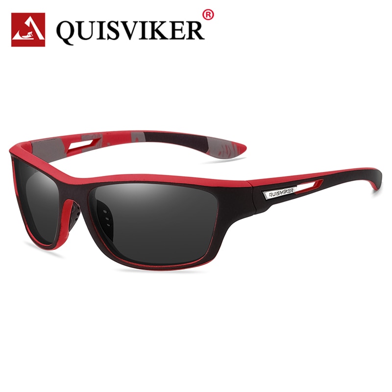QUISVIKER BRAND Design NEW Sunglasses Men Polarized UV400 Square Goggles Male Sun Glasses Women Female Vintage