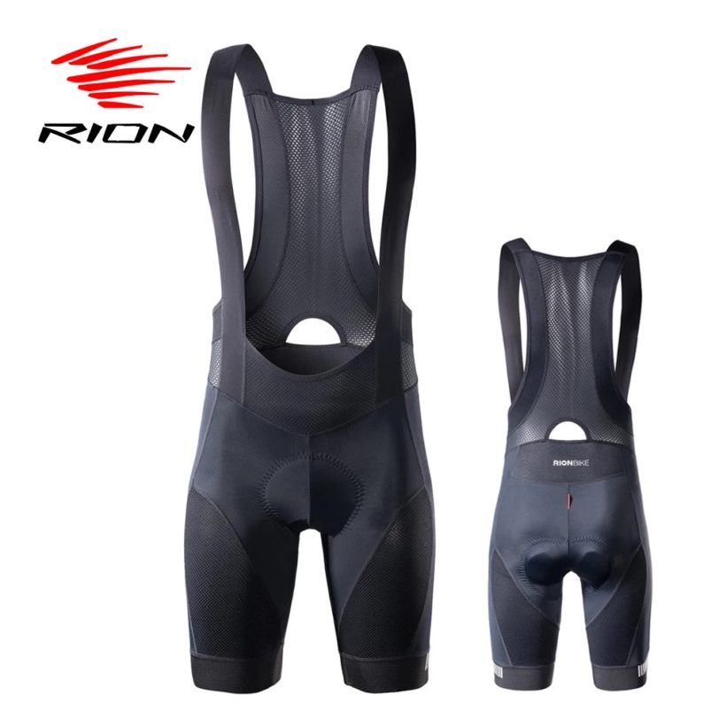 RION Mens Cycling Bib Shorts 2021 Mountain MTB Road Bike Shorts 3D Pad Licra Cycling Underwear