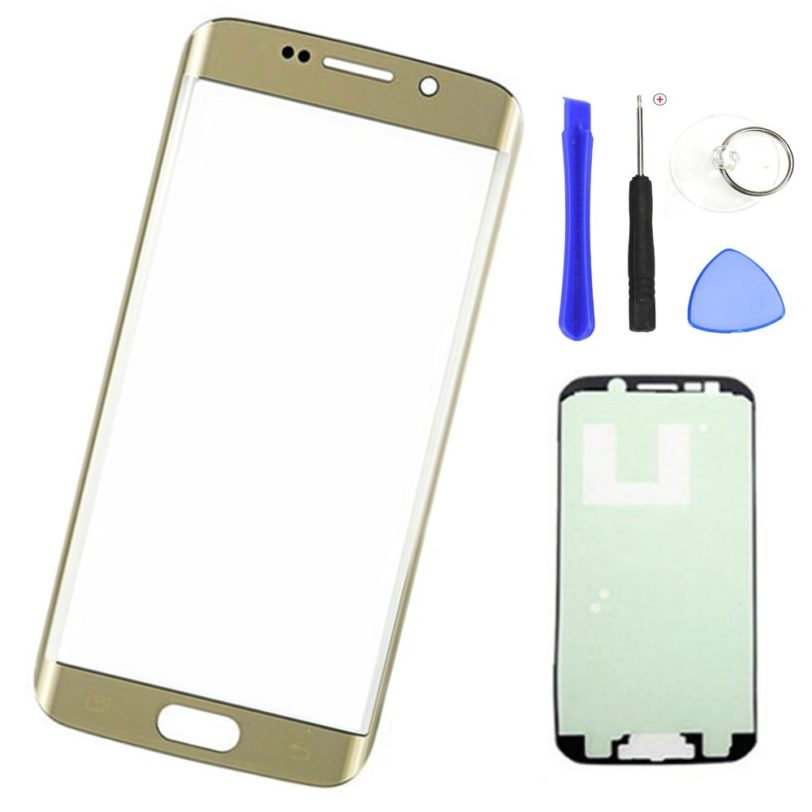 Replacement Screen Outer Glass For Samsung S6 Edge G9250 G925F G925 Phone LCD Touch Screen Lens Front Glass Outer Panel Tools