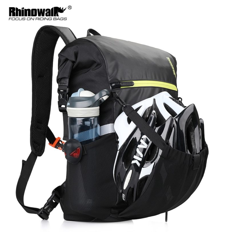 Rhinowalk 24L Cyclimg Bag Multifunctional Bike Pannier Bag Waterproof Bicycle Rear Seat Bag Backpack Motor Bag Luggage Bag