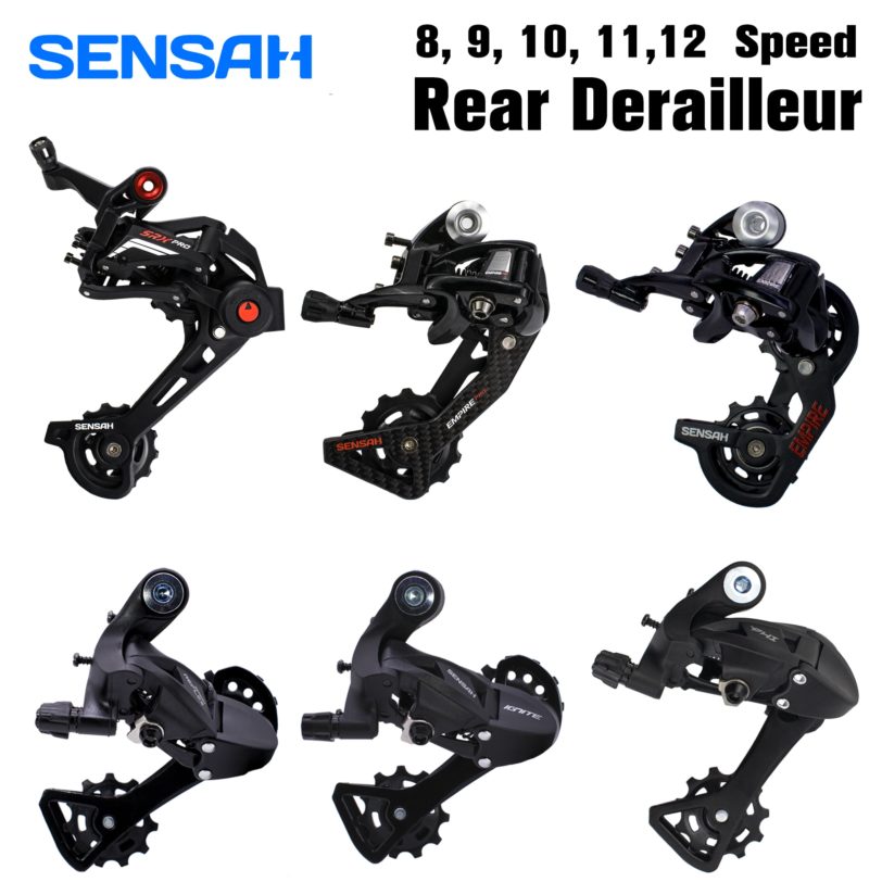 SENSAH Road Bicycle Rear Derailleurs Carbon 2x8 9 10 / 11 / 12 Speed BIKE Derailleu For Shifters EMPIRE PRO SRX PHI Groupset New