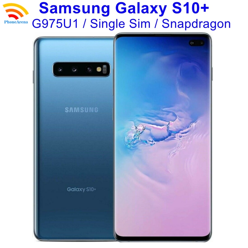 Samsung Galaxy S10 G975U1 95 New S10 Plus 6 4 RAM 8GB ROM 128GB Snapdragon 855