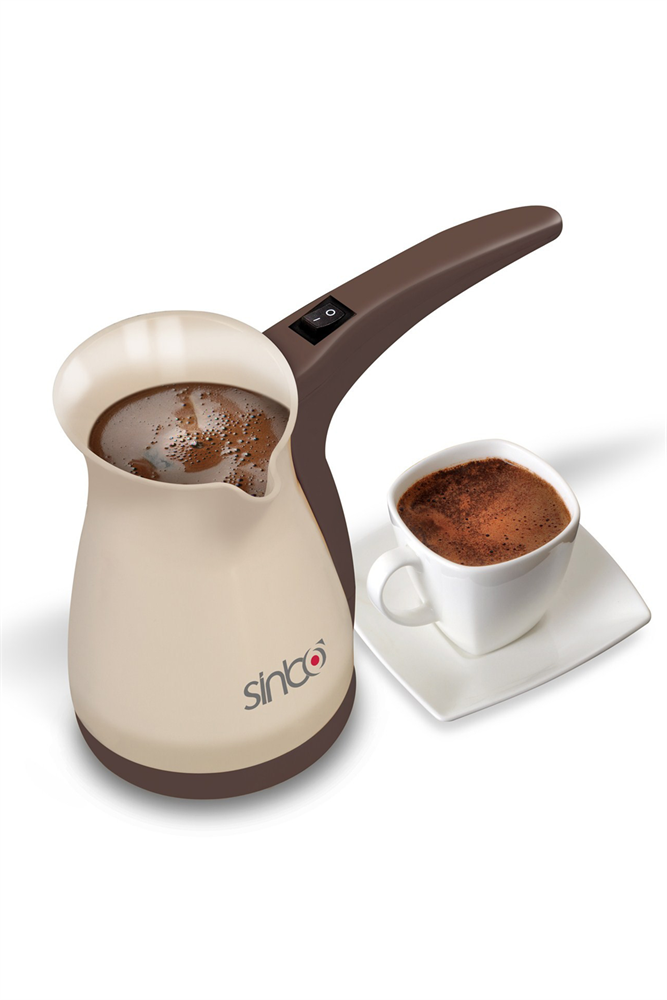 Sinbo Coffee Machine Electric Turkish Coffee Espresso Cappuccino Easy Portable Fast Wired 1000W 0 4L 5
