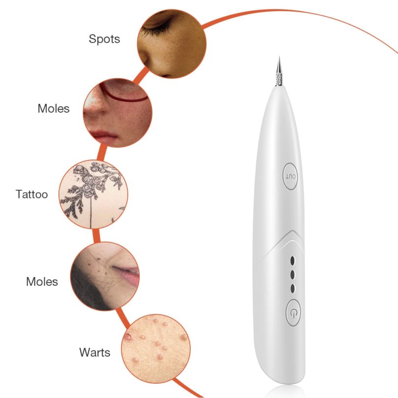 Skin Tag Remover Electric Plasma Pen Pore Cleaner Mole Wart Tattoo Freckle Dark Spot Removal for 2
