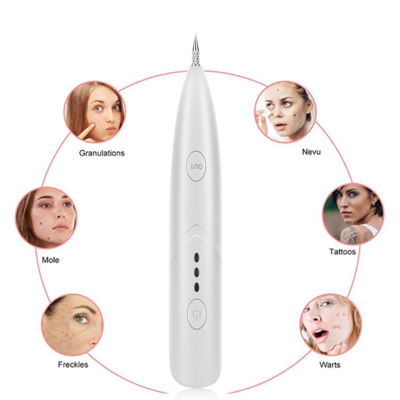 Skin Tag Remover Electric Plasma Pen Pore Cleaner Mole Wart Tattoo Freckle Dark Spot Removal for 4