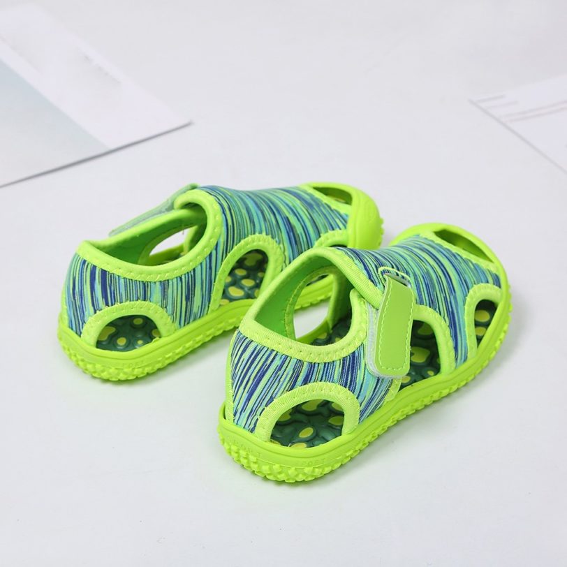 TELOTUNY sandals Summer Kids Baby Girls Boys Non-slip Outdoor Sneakers Soft Sole Hook Beach Sandals children sandals girls Jun8 - Image 5