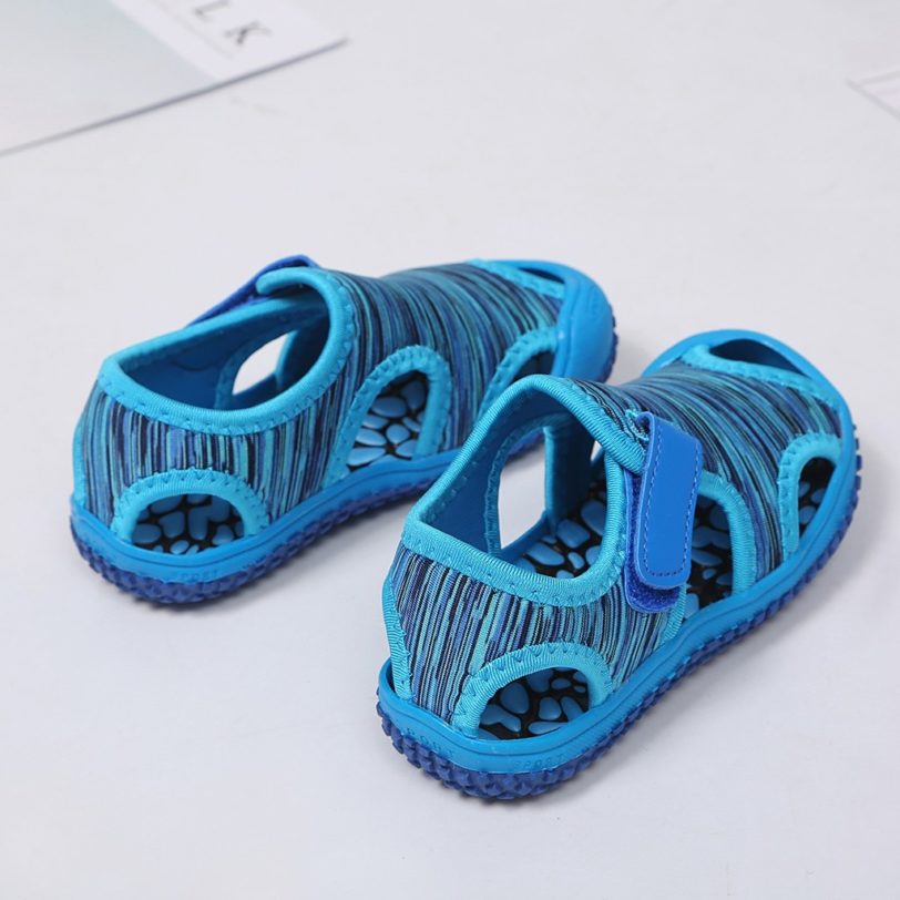 TELOTUNY sandals Summer Kids Baby Girls Boys Non-slip Outdoor Sneakers Soft Sole Hook Beach Sandals children sandals girls Jun8 - Image 6