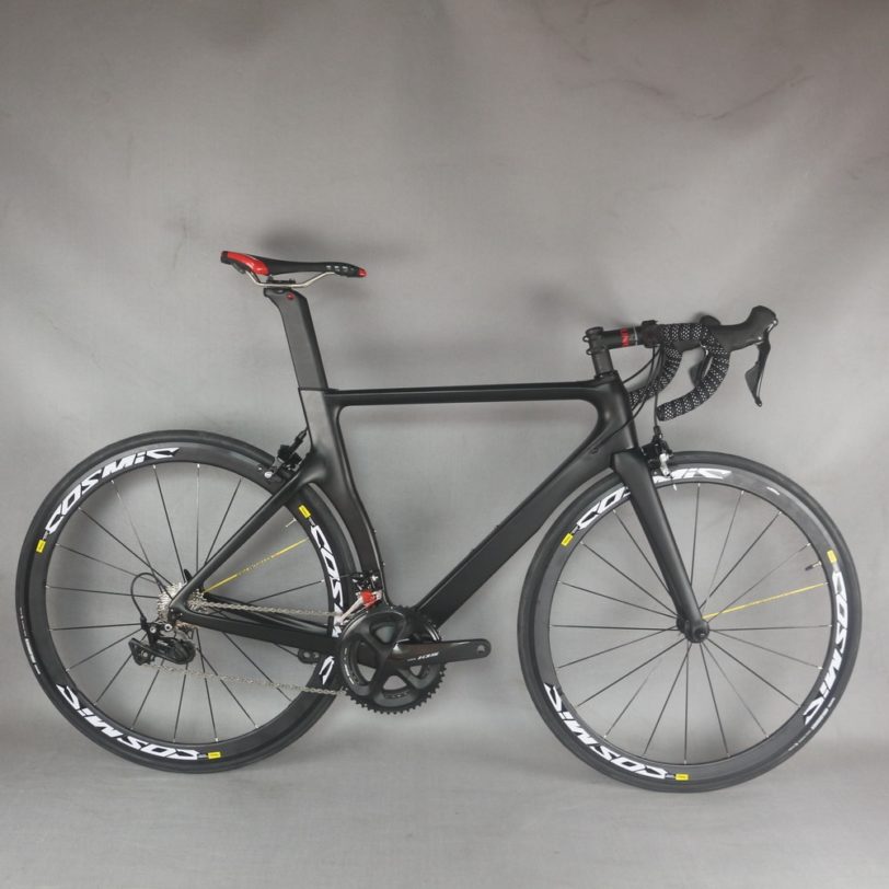 TT-X2 Aero Rim Brake Road Complete Bike 11 Speed With R7000 Groupset Cassette 11-25T Or 11-28T With Aluminum Wheels