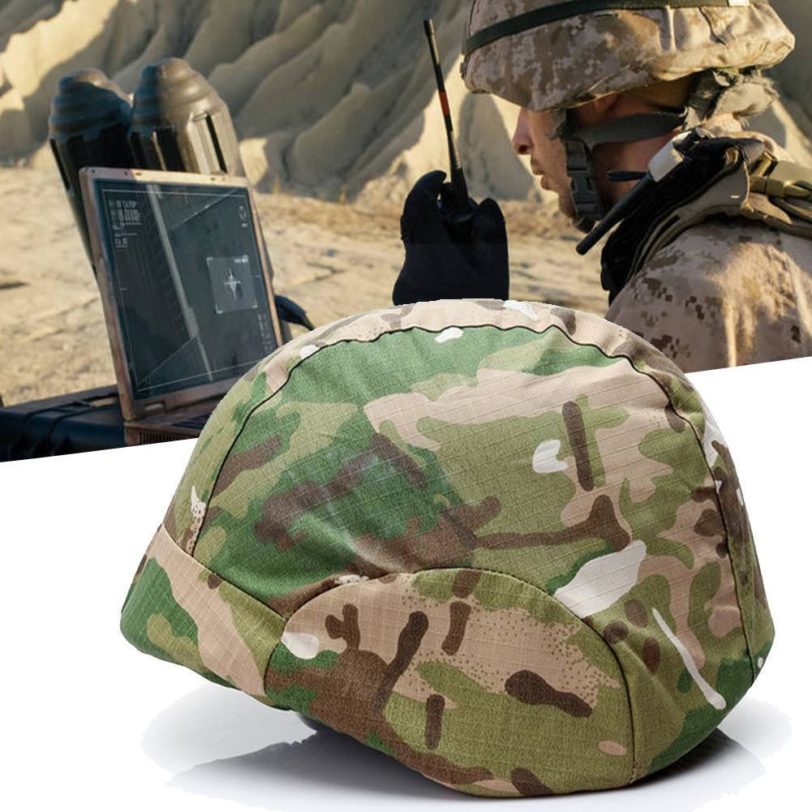 Tactical Helmet Cover Cs Military Airsolft Paintball Helmet Protective Covers Helmet High-strength Cloth P0m7