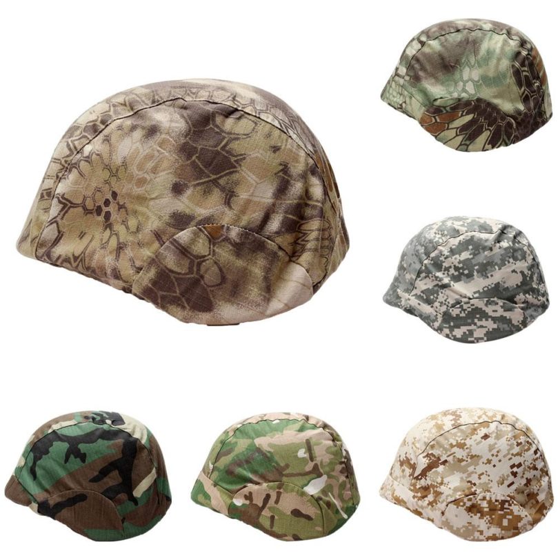 Tactical Military Helmet Hood Cloth Cover Outdoor CS Hunting Camouflage Breathable Helmet Inner Cap Cloth Cover for M88