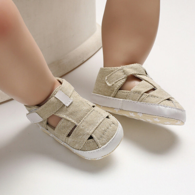 Unisex 2019 New Summer Newborn Baby Boy Girl Sandals Soft Sole Crib Shoes Sneaker Prewalker Baby Casual Shoes - Image 2