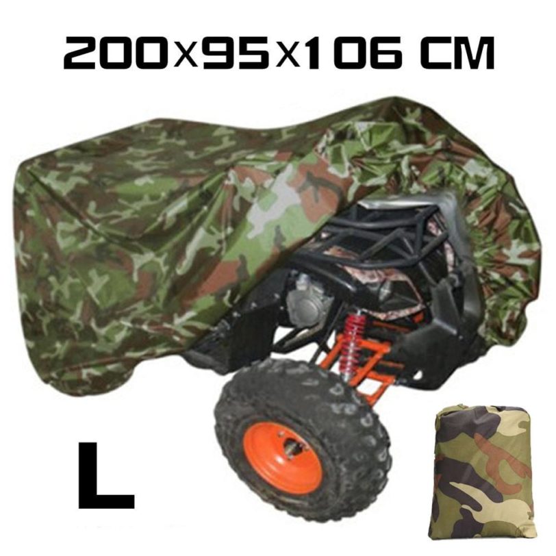 Universal 190T Camouflage Waterproof Motorcycle Cover Quad ATV Vehicle Scooter Motorbike Cover M L XL XXL XXXL Dropshipping - Image 3