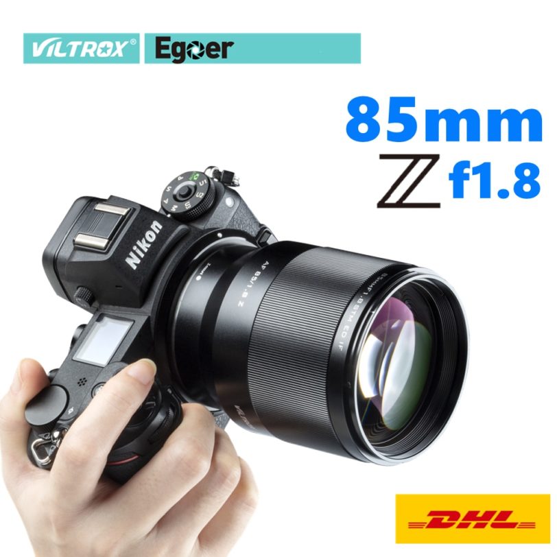 Viltrox 85mm f1.8 STM Auto Focus fixed Full Frame Lens for Nikon Z mount Z5 Z6 Z7 Z50 Z7II Z6II Cameras