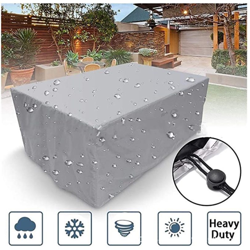 Waterproof Outdoor Patio Garden Furniture Covers Rain Snow Chair covers for Sofa Table Chair SPA Dust Proof Cover With Bag