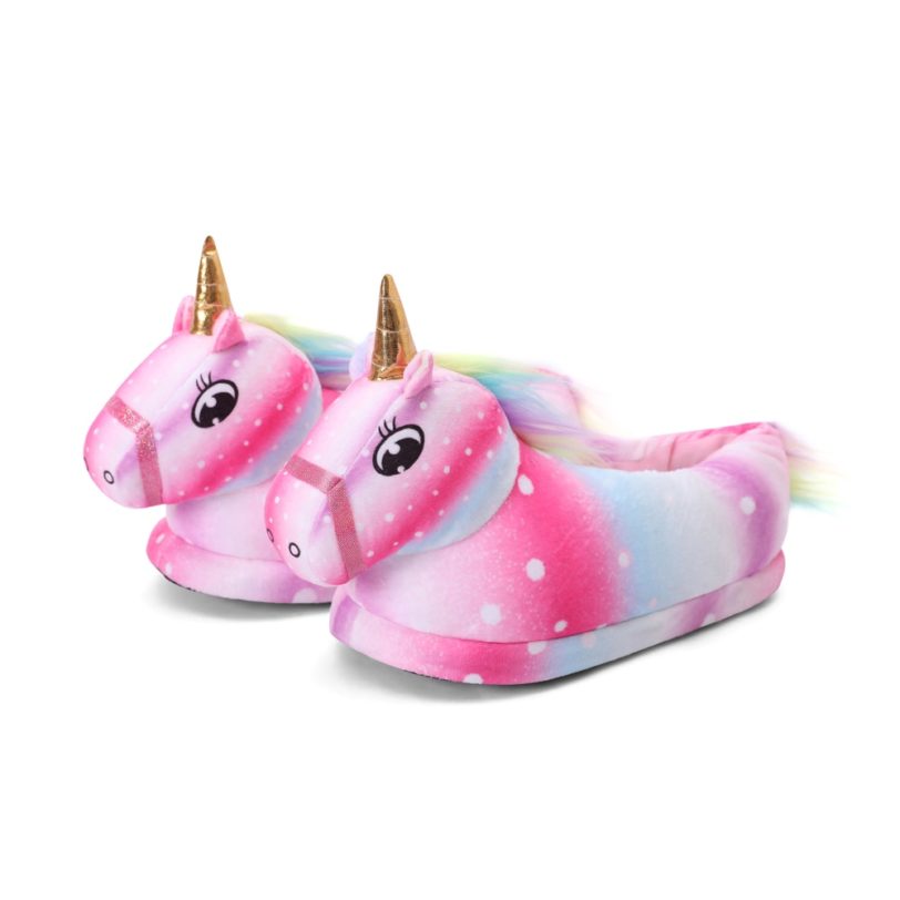 Winter Boys Girls Unicorn Home Slippers Chausson Licorne Pink Kids Shoes Teenager Unicorn Shoes Animals Pantuflas For Children - Image 5