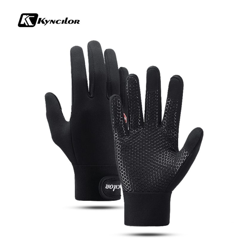 Winter Gloves Outdoor Sport Touch Screen Bicycle Bike Cycling Running Gloves For Men Women Windproof Simulated Warm Eldiven