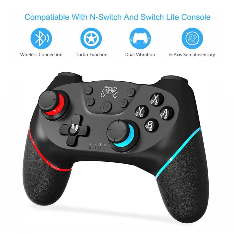 Wireless Bluetooth Gamepad For Nintendo Switch Accessories Pro Controller Joystick For Switch Game Console With 6-Axis Handle