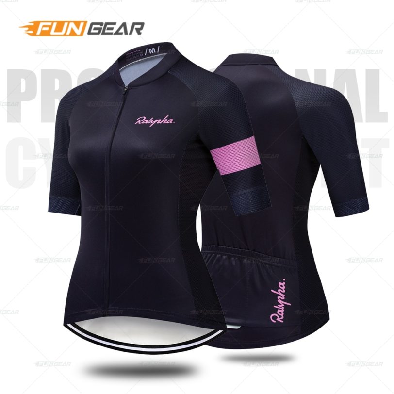 Women Biking Jersey Short Sleeve Clothing Cycling Top Clothes Bicycle Girl Summer Solid Color Ropa Ciclismo Breathable Quick Dry