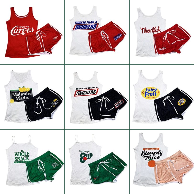 Women's Shorts Sets Tank Top Shorts Summer Clothes For Women Sports Fitness Plus Size Two Piece Suit Tracksuits Wholesale Items