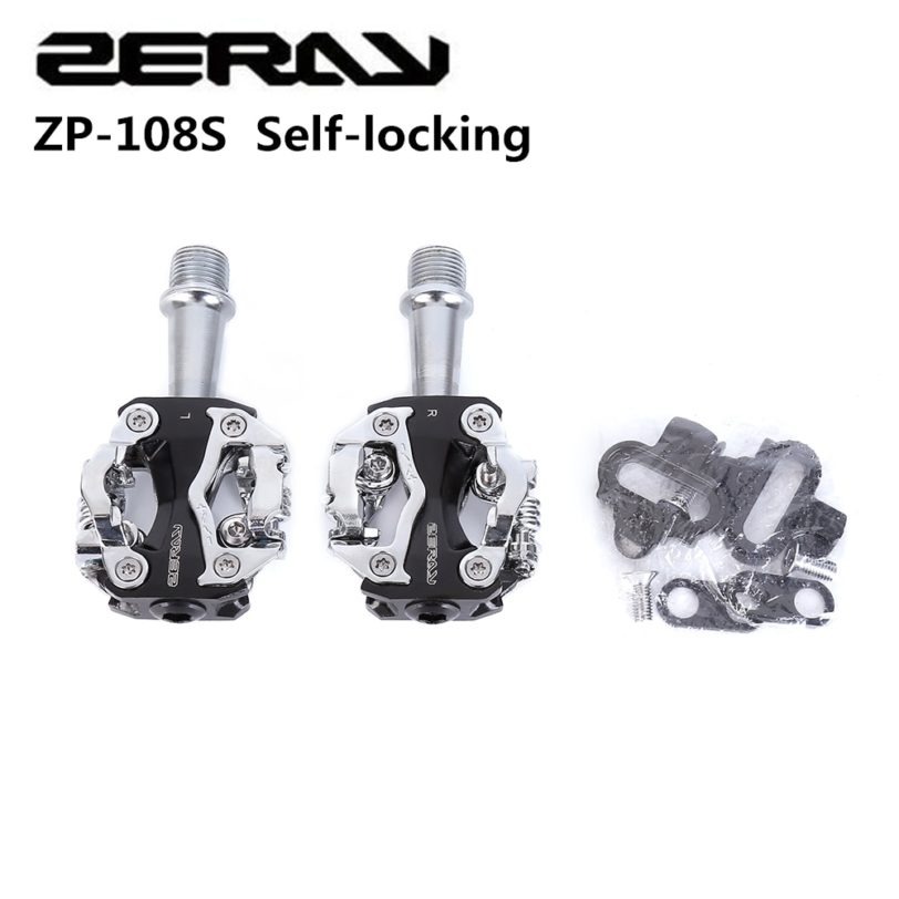 ZERAY ZP 108S Cycling Road Bike MTB Clipless Pedals Self locking Pedals SPD Compatible Pedals Bike
