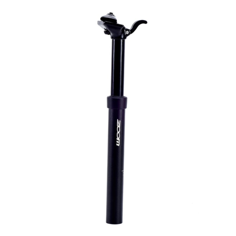 ZOOM Bike Suspension Seatpost 30.9/31.6*375 MTB Hand Remote Dropper Seatpost Height Adjustable Seat Post 100mm Travel Seat Tube