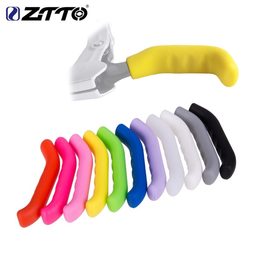 ZTTO 1 Pair Bicycle Silicone Gel Brake Handle Lever Cover Protecto Mountain Road Bike Protection Sleeve For Mi M365 Scooter