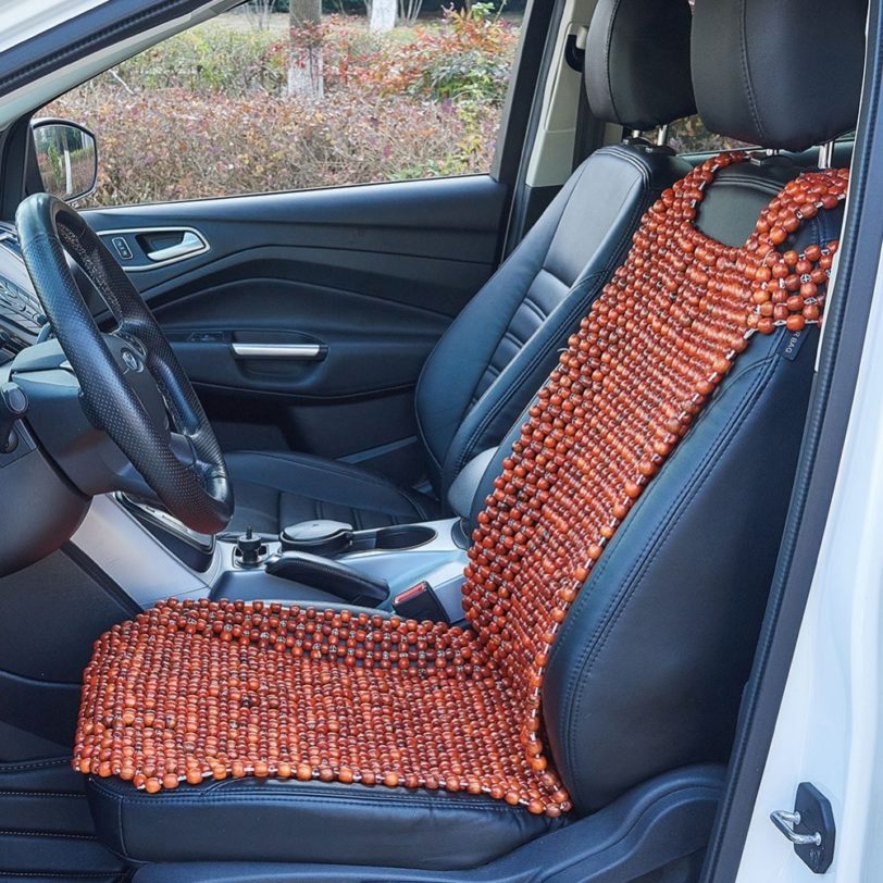 1 Pcs Car Seat Cover African Rosewood Bead Cover Auto Car Home Chair Seat Covers - Image 6