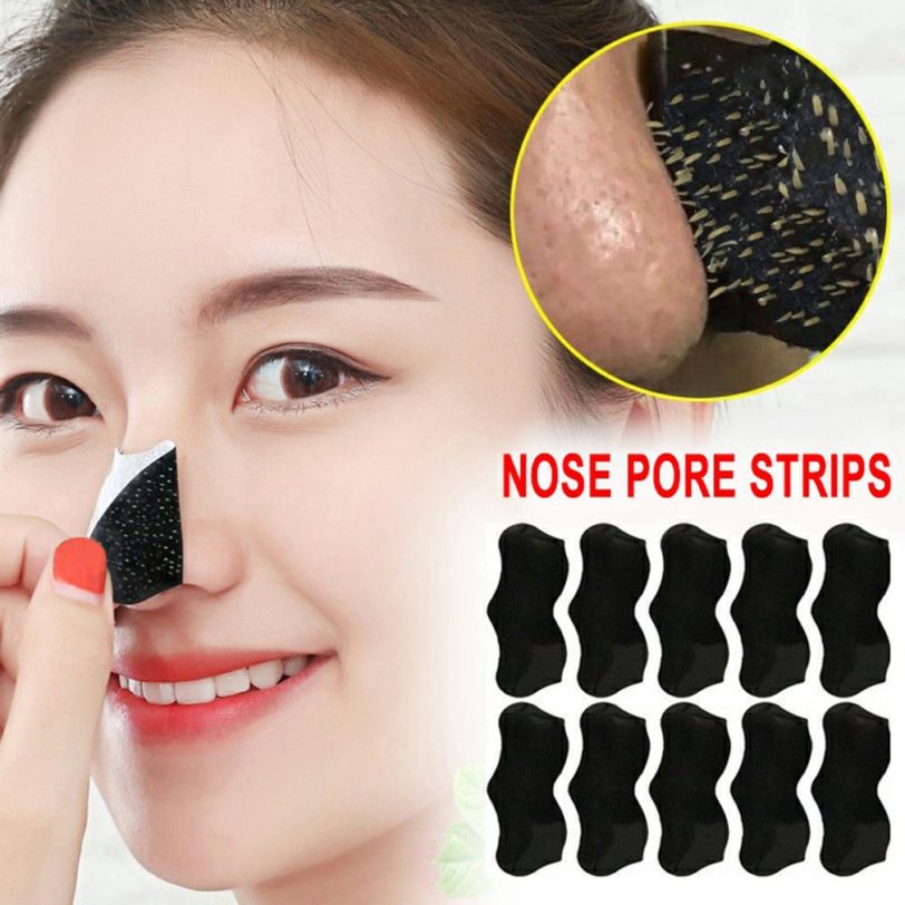 10 PCS Nose Blackhead Remover Mask Deep Cleansing Skin Care Shrink Pore Acne Treatment Mask Nose 1
