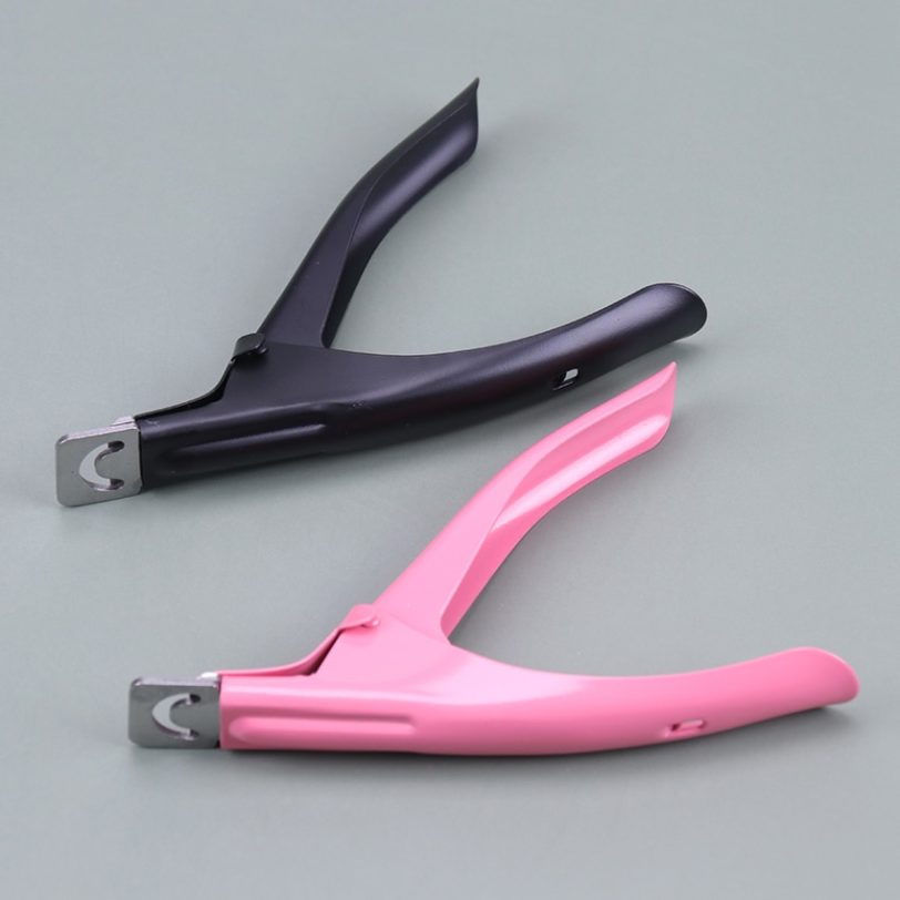 1PC Luxury Stainless Steel Head Nail Clipper Acrylic Gel French False Nail Tips Cutter Clipper Girl Nail Care Tools