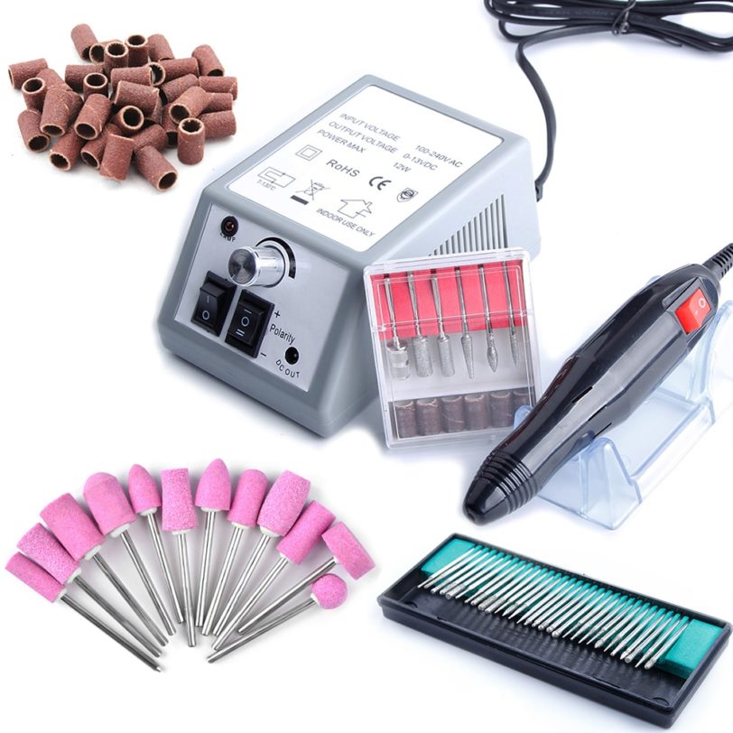 20000 Electric Nail Drill Bits Manicure Michine Drill Bits Set Pedicure Nail Tool Kit Nail Electric Nail File Polishing Machine