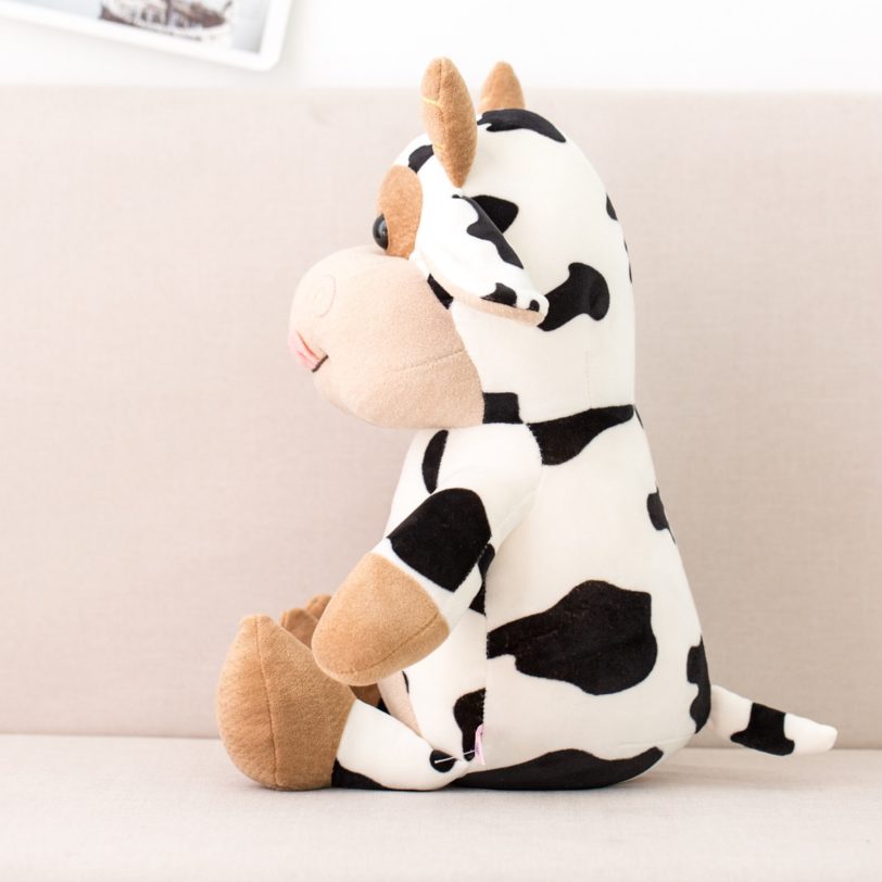 2020 New Plush Cow Toy Cute Cattle Plush Stuffed Animals Cattle Soft Doll Kids Toys Birthday Gift for Children - Image 3