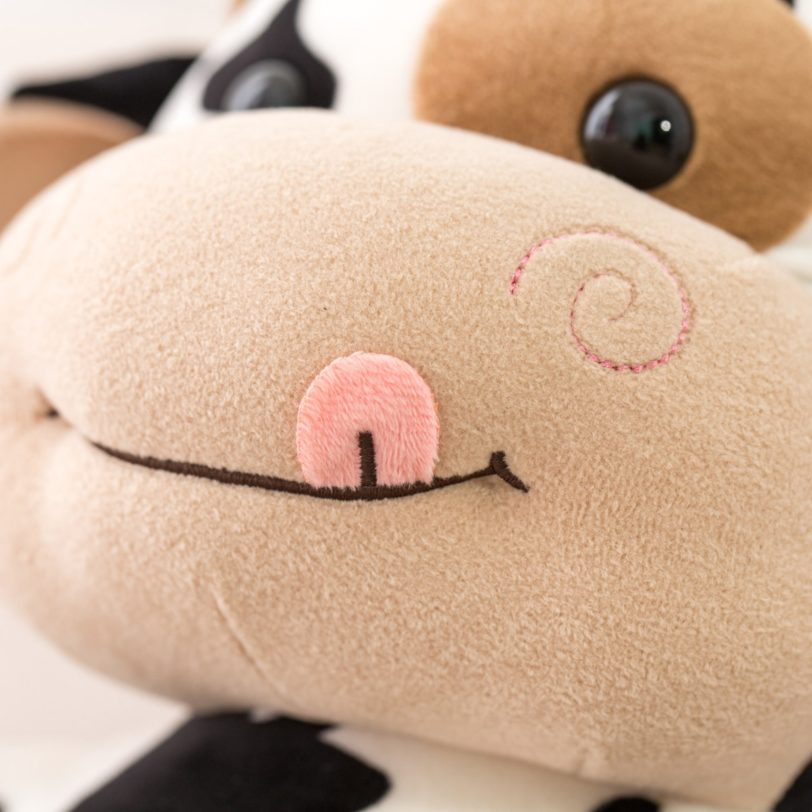 2020 New Plush Cow Toy Cute Cattle Plush Stuffed Animals Cattle Soft Doll Kids Toys Birthday Gift for Children - Image 6