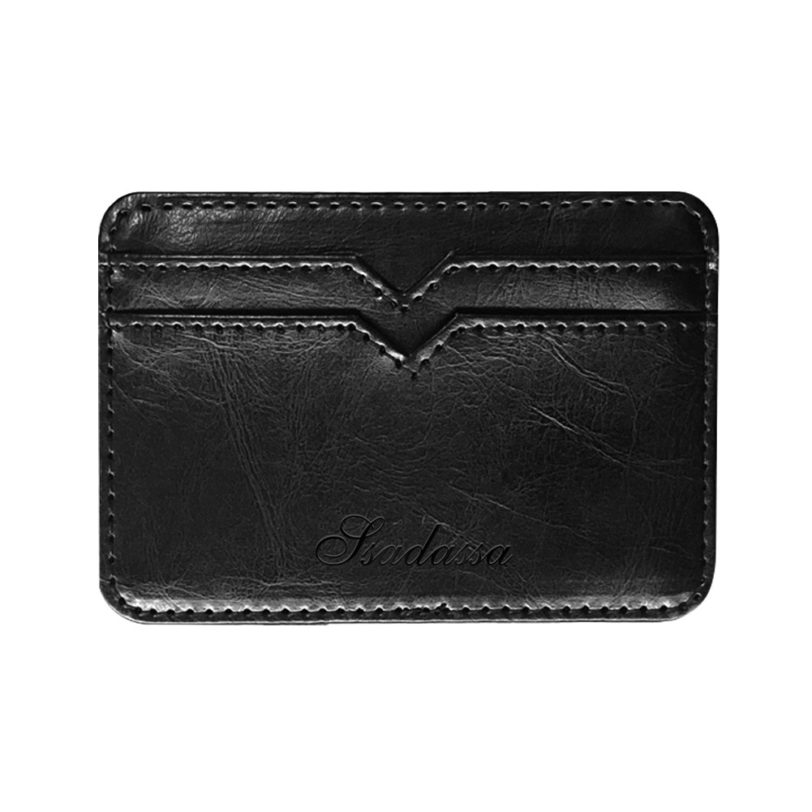 2021 New Fashion Man Small Leather Magic Wallet With Coin Pocket Men's Mini Purse Money Bag Credit Card Holder Clip For Cash - Image 6