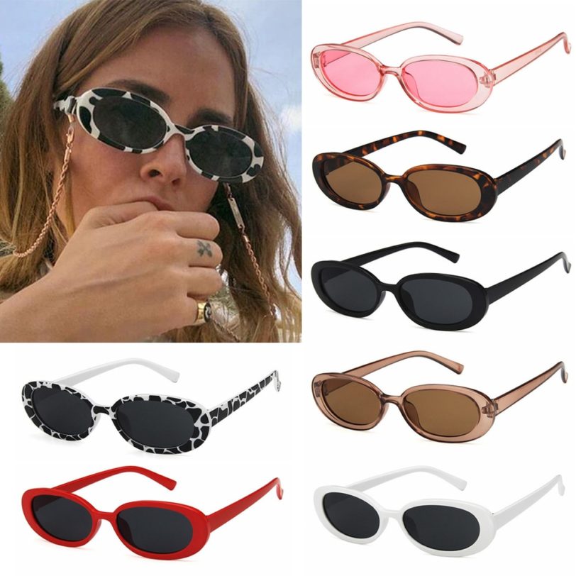 2021 Summer Fashion Sunglasses Small Frame Okulary UV400 Shades Polarized Vintage Eyewear Outdoor Sun Protection Sun Glasses - Image 2