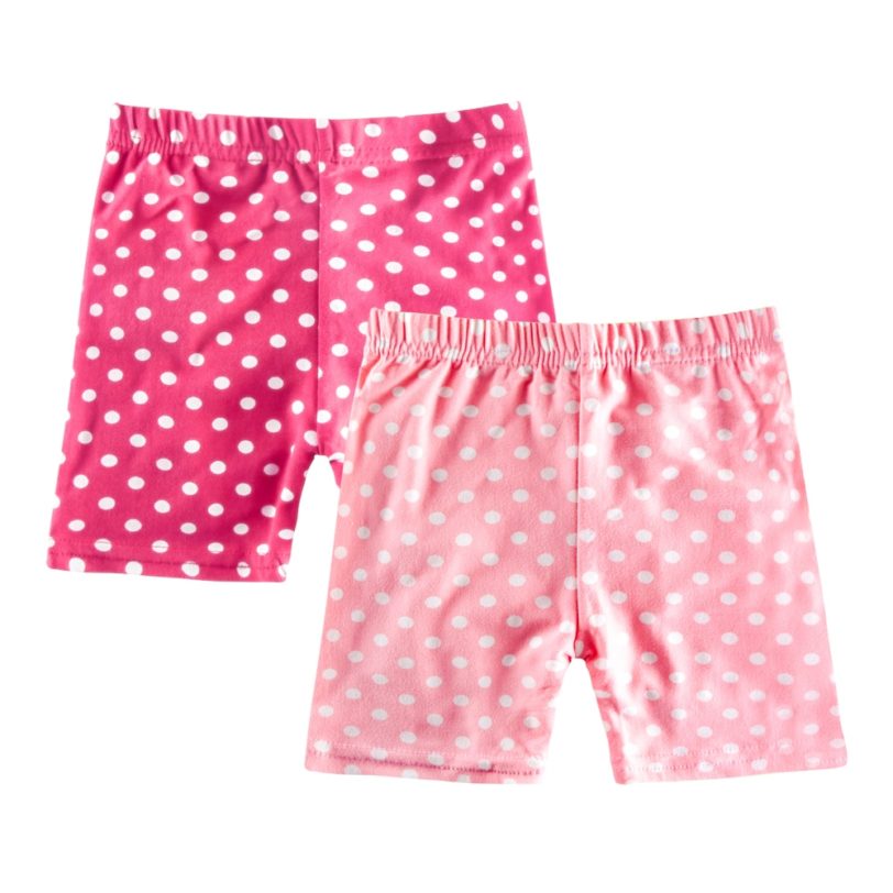 2pc Summer Kids Girls Shorts Cotton Safety Pant Underwear Girls Briefs Short Beach Pants Kids Girls Short Leggings For 3-10 Year - Image 2