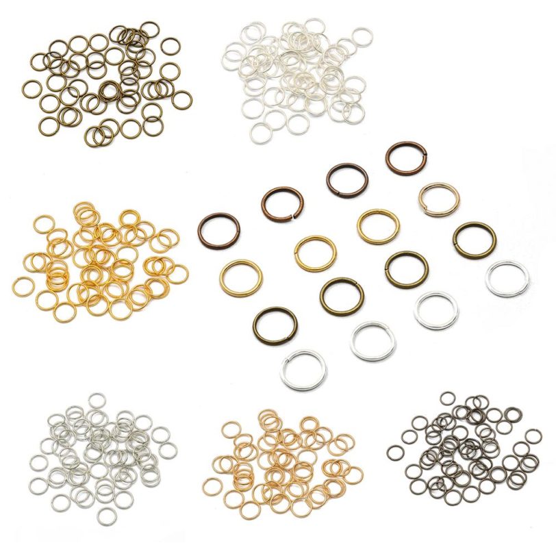 3-20mm Single Open Jump Rings Split Rings Connectors For Diy Jewelry Making Handmade Necklace Bracelet Earring Accessories - Image 4