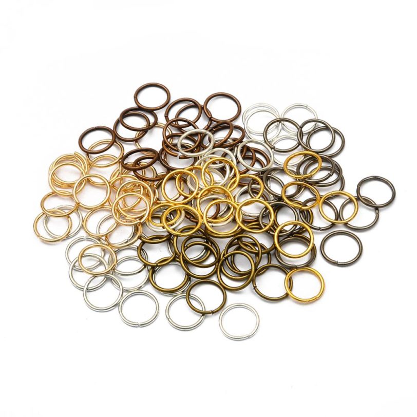 3-20mm Single Open Jump Rings Split Rings Connectors For Diy Jewelry Making Handmade Necklace Bracelet Earring Accessories - Image 6