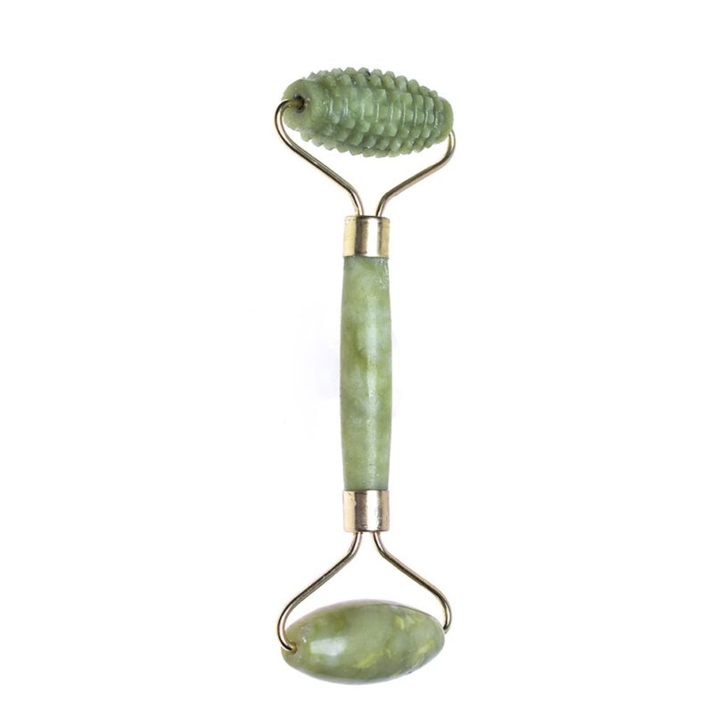 5 style Jade Stone Roller Needle Derma Face Arms Neck Massage Roller Face Slimming Body Head Neck Massage Tools - Image 4