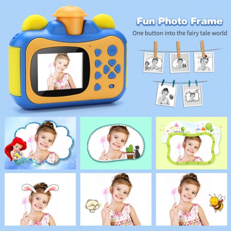 Child Instant Print Camera Kids Printing Camera for Children Digital Camera Photo Toys - Image 4