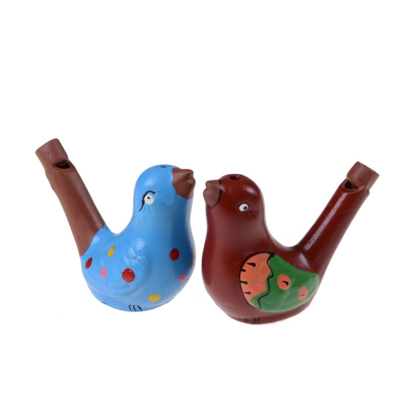 Coloured Drawing Water Bird Whistle Bathtime Musical Toy for Kid Early Learning Educational Children Gift Toy Musical Instrument - Image 2