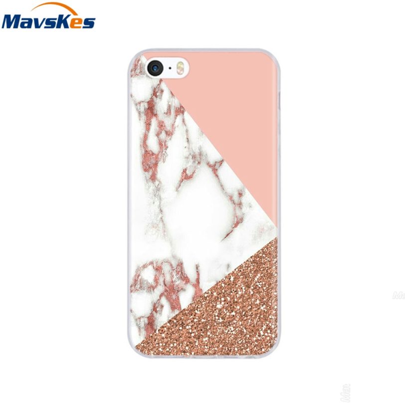 For iPhone 5s SE 5 Case Cover Silicone Soft TPU Cover Print Flower Cute Animal Phone Case For iPhone 6s 6 7 8 Fundas Cases - Image 3